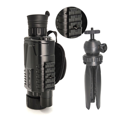 Telemetre RoHS CE ile Optik Cam 5x40 Gece Görüş Monoküler