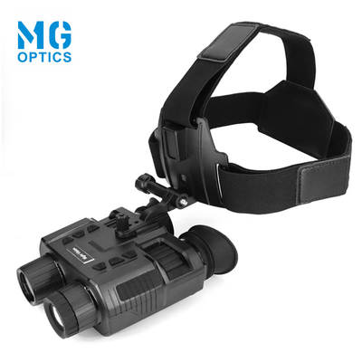 NV8000 Kask Dijital Gece Görüş Dürbün Kızılötesi 8X Optik Zoom HD Avcılık İçin